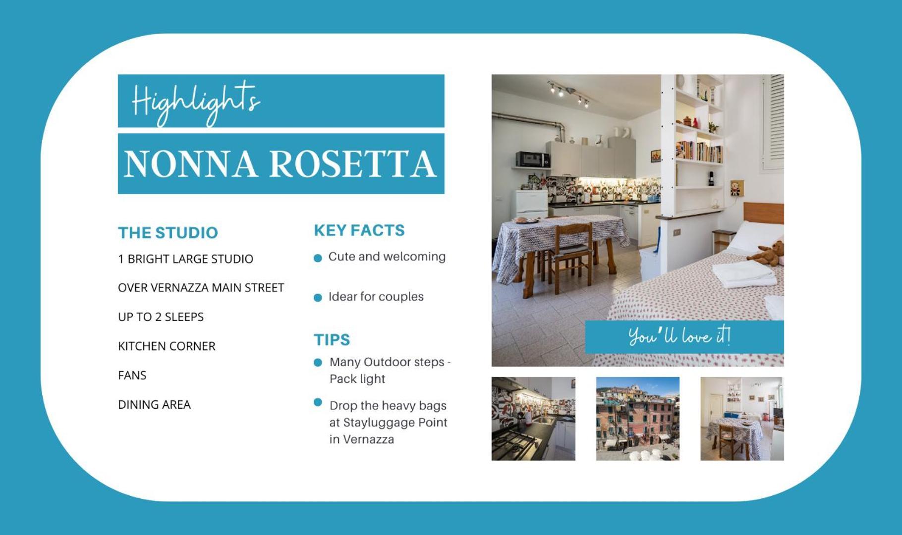 ורנאצה Nonna Rosetta Traditional Studio מראה חיצוני תמונה